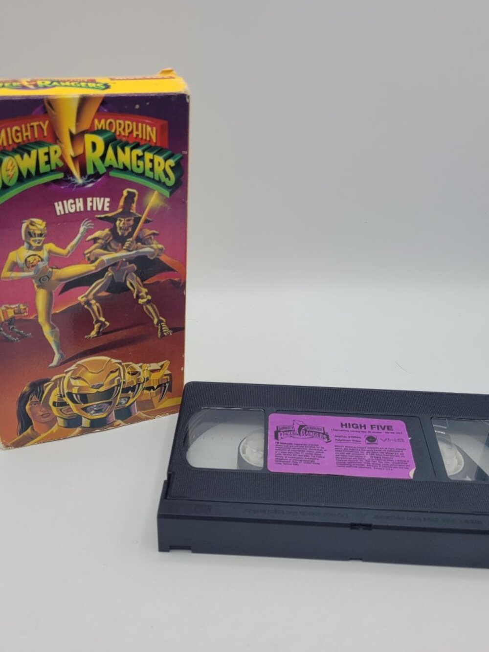 Mighty Morphin Power Rangers: High Five (VHS, 1993)